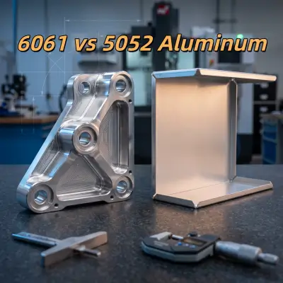 Aluminio 6061 Vs 5052: Guía de mecanizado, resistencia y costos