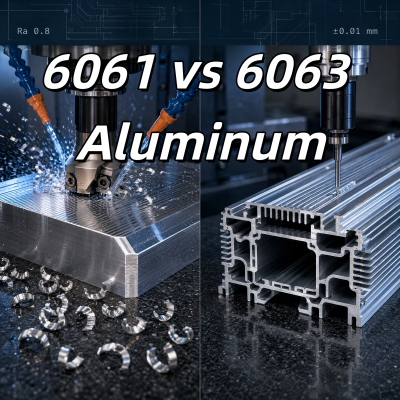 Aluminio 6061 Vs 6063: mecanizado CNC y guía de costos